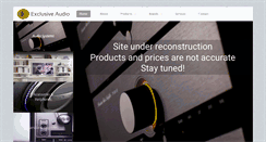 Desktop Screenshot of exclusiveaudio.gr